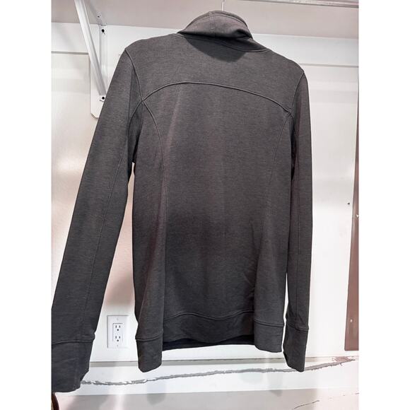 Under Armour Women's Funnel Neck Sweatshirt Gray Size Medium Pullover Warm - Picture 6 of 8